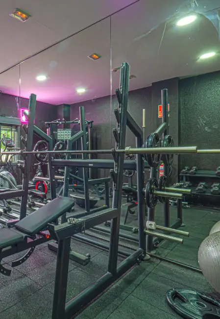 Gym residencia universitaria logroño
