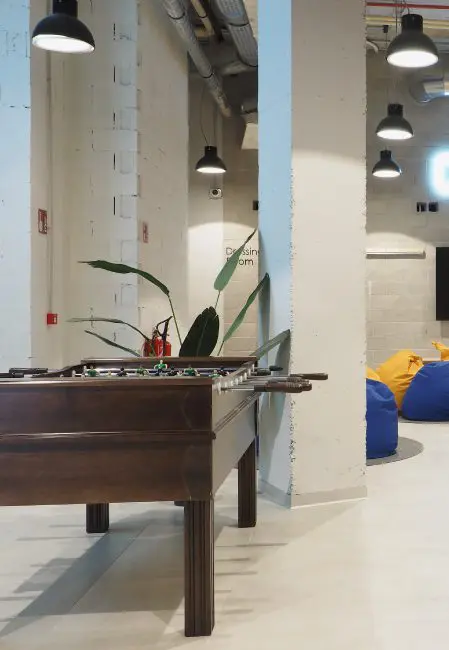 Sala de estar residencia San Mamés