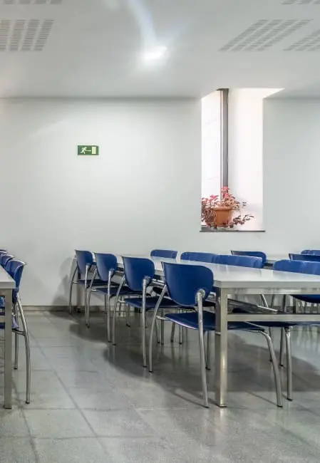 Salas de estudio residencia Burgos San Agustín
