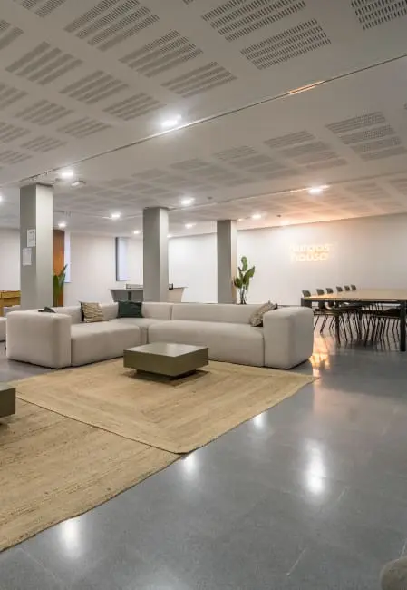 zonas comunes residencia estudiantes burgos san agustin