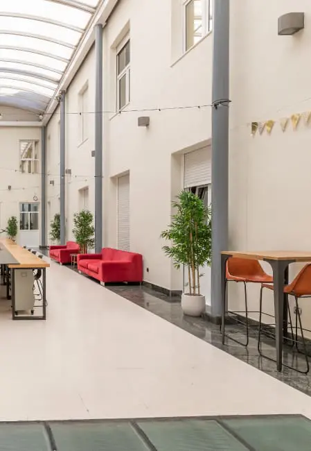 zonas comunes residencia estudiantes aranjuez