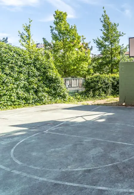cancha baloncesto residencia burgos san agustin