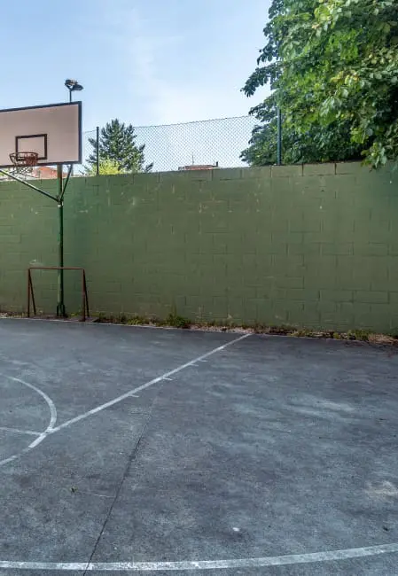 cancha baloncesto residencia burgos san agustin