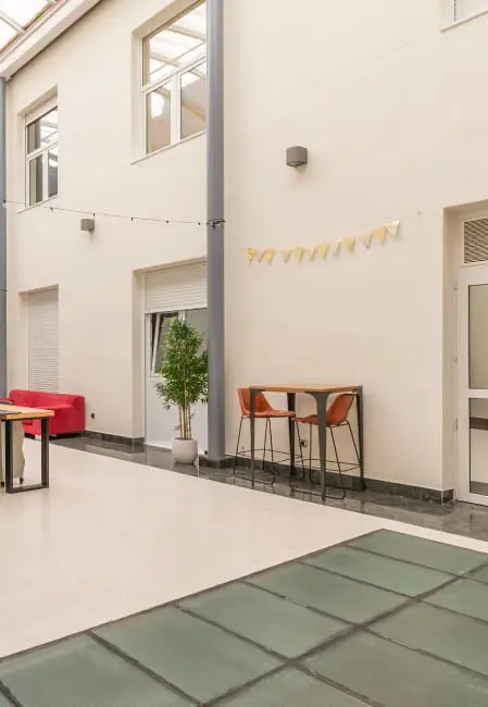 zonas comunes residencia universitaria en aranjuez