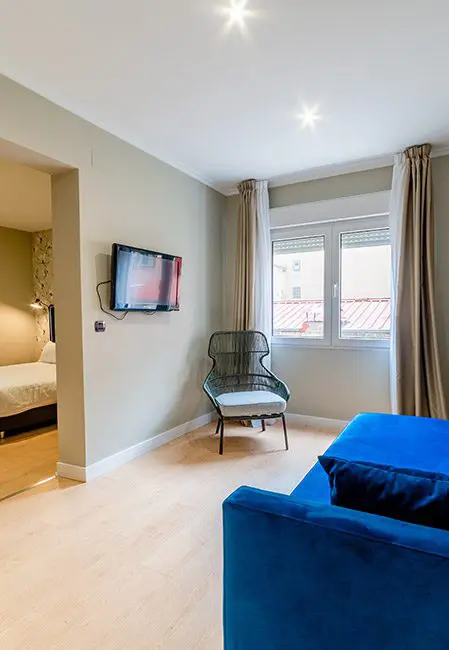 Habitación doble premium residencia universitaria Burgos centro