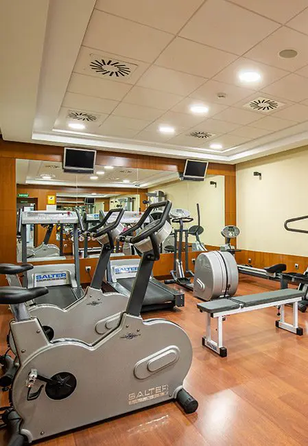 Gimnasio residencia universitaria Aranjuez