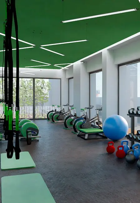 Gimnasio residencia Barcelona
