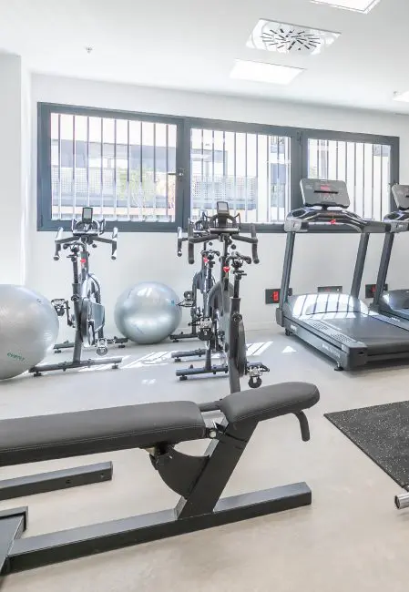 Gimnasio residencia estudiantes Getafe