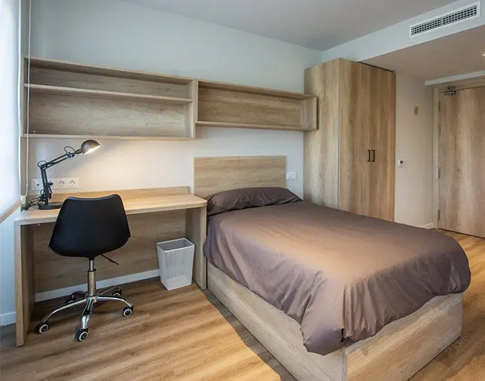 Visita habitaciones residencia Bilbao centro