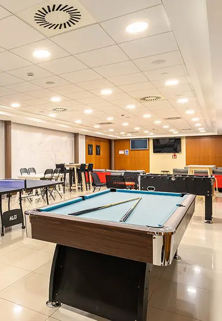 Zona de juegos residencia universitaria Aranjuez
