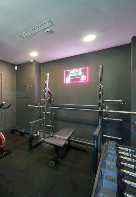 Gimnasio residencia universitaria Málaga