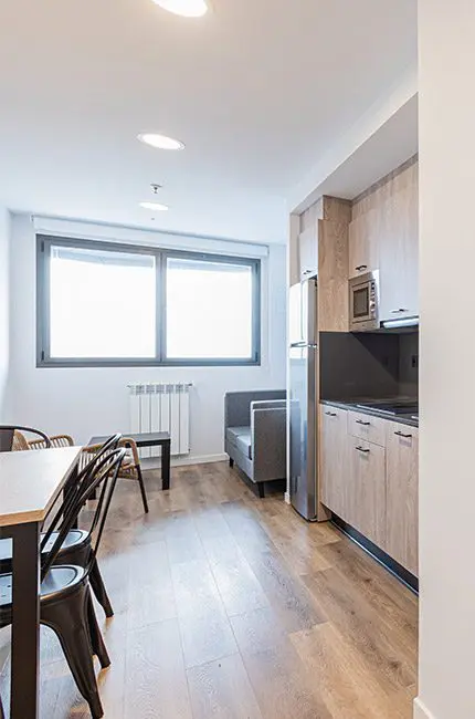 Cocina apartamento en Santander
