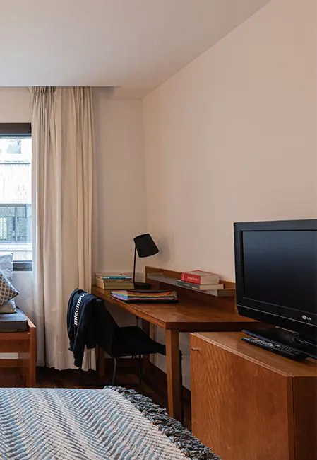 Habitación individual económica residencia en Pamplona