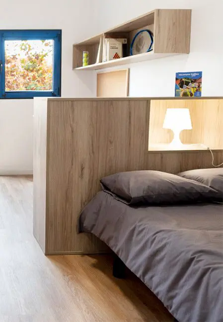 Habitación doble residencia universitaria Galileo Galilei Valencia