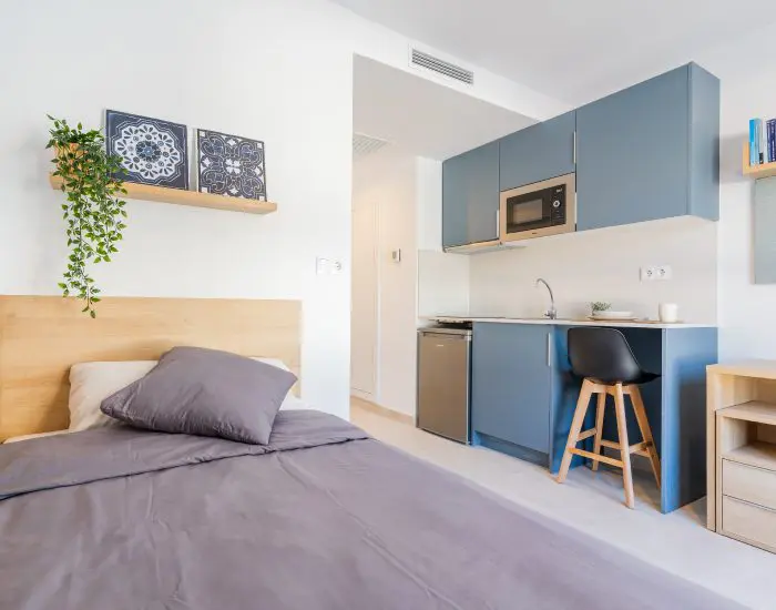 Visita las habitaciones de residencia en Valencia