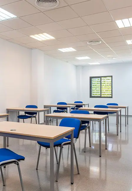 Sala de estudios residencia universitaria en Rector Estanislao del Campo, Sevilla