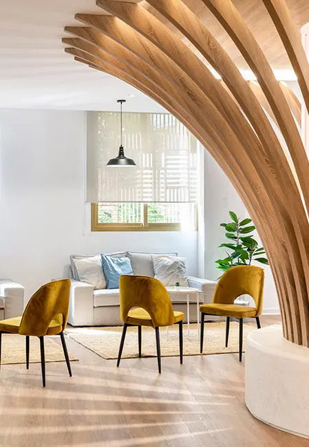 Lobby residencia en Armendáriz, Sevilla