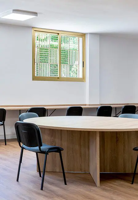 Sala de estudio residencia en Armendáriz, Sevilla