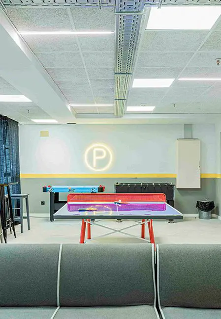 Zona de juegos residencia universitaria Santander