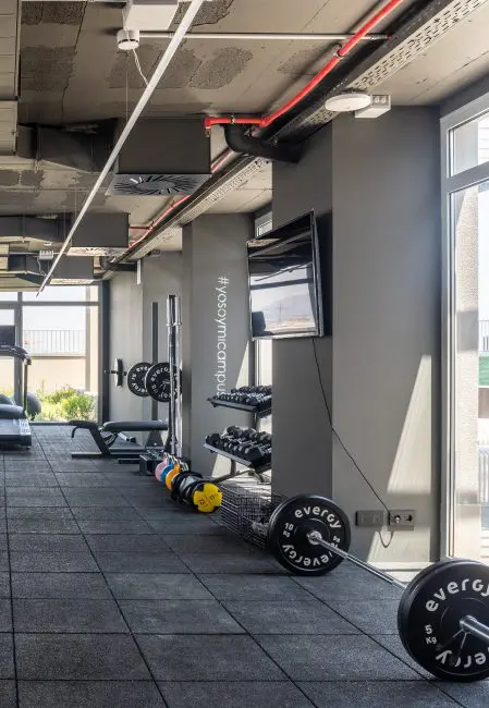 Gimnasio residencia Barcelona