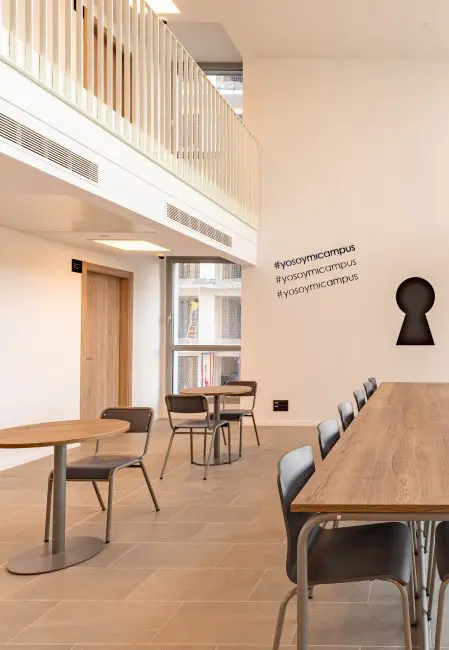 Salas de estudio residencia Barcelona