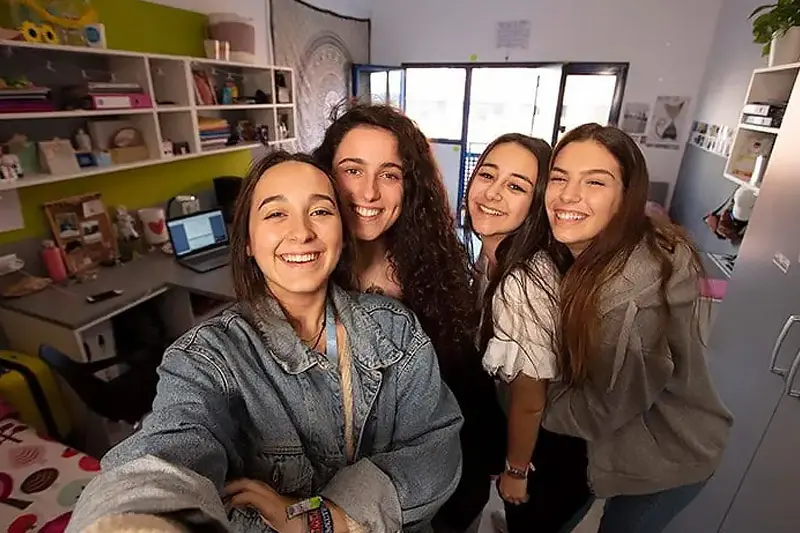Imagen residentes residencia universitaria valencia