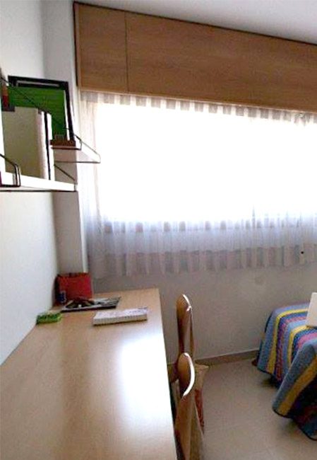 Habitacion doble residencia universitaria en Lugo