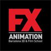 Fx animation barcelona 3d film school logotipo
