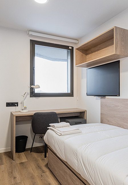 Habitación individual apartamento estudiantes en Santander