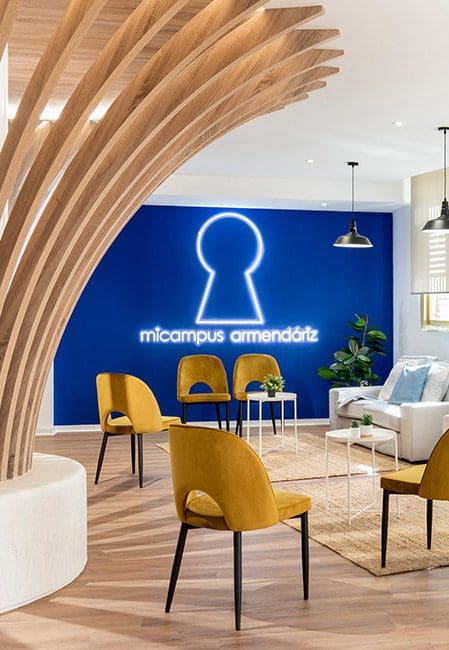 Lobby residencia en Armendáriz, Sevilla